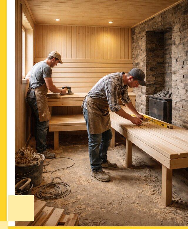 Отделка бани в Камне-на-Оби: внутренняя отделка от 3045 р. | ЭриданКно