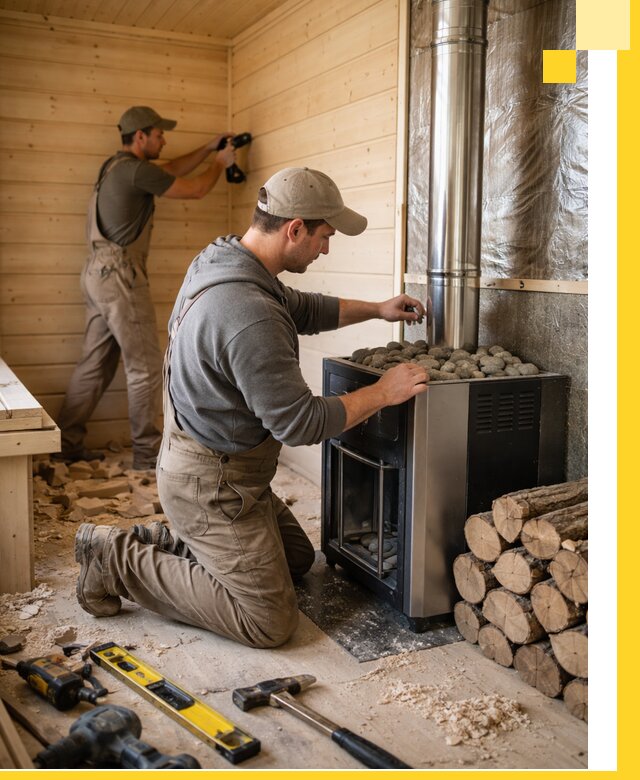 Строительство деревянных бань под ключ в Камне-на-Оби проекты и монтаж