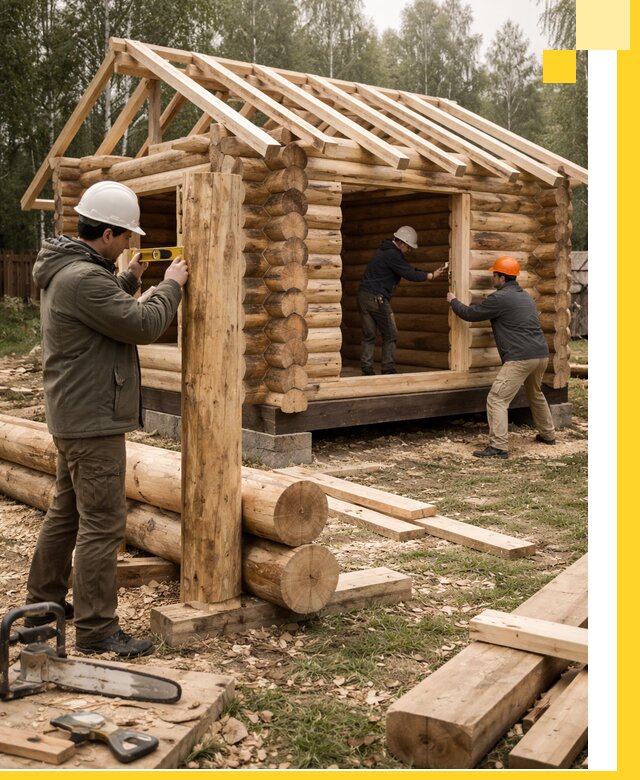 Строительство бань для дачи под ключ в Камне-на-Оби с доставкой и монтажом