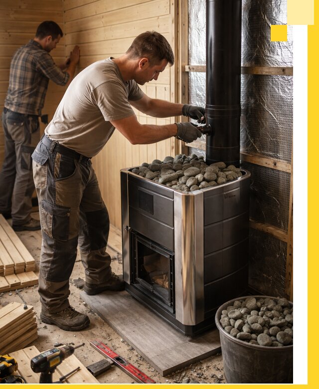 Проектирование и строительство парилок для бани в Камне-на-Оби под ключ