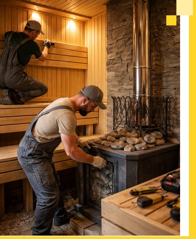 Комплексный дизайн бань, саун и зон отдыха в Камне-на-Оби