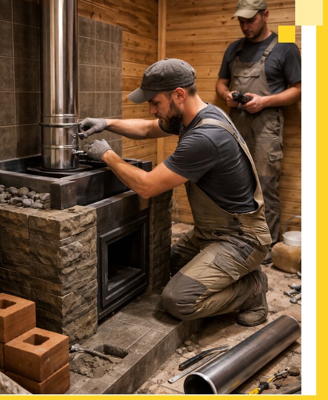 Изготовление и установка банных печей под ключ в Камне-на-Оби