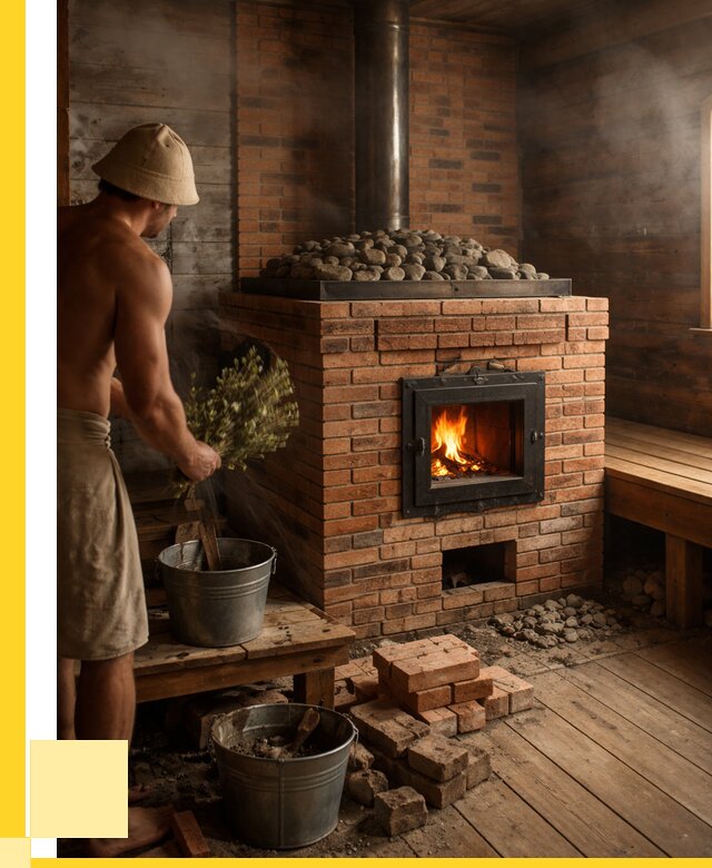 Кирпичные банные печи в Камне-на-Оби от 91350 р. | ЭриданКно