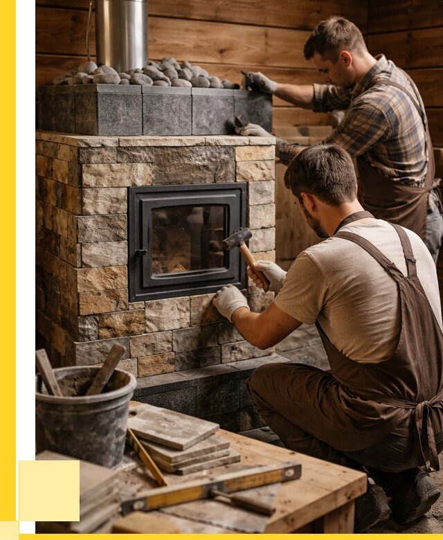 Облицовка банной печи в Камне-на-Оби от 15225 р. | ЭриданКно