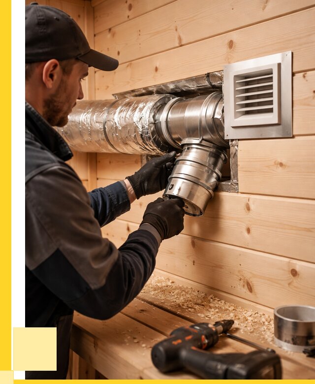 Монтаж вентиляции бани в Камне-на-Оби от 12180 р. | ЭриданКно