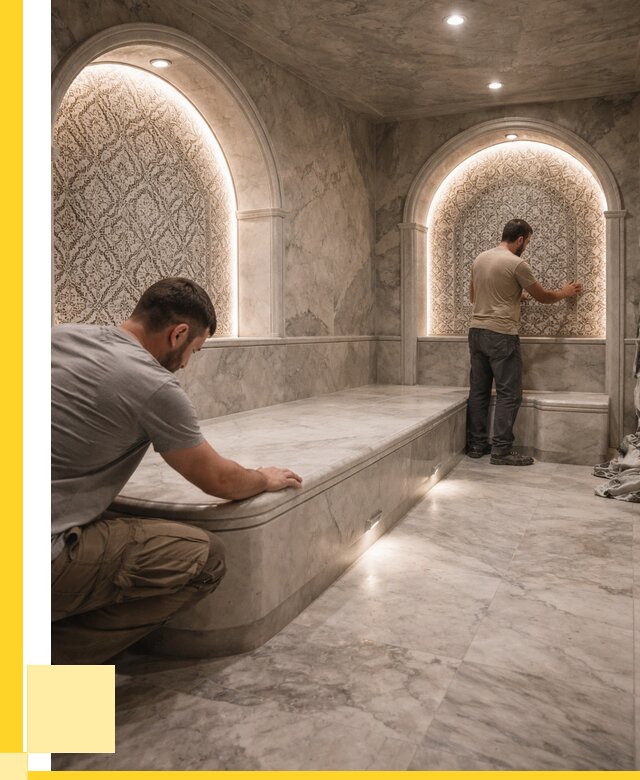 Турецкие бани под ключ в Камне-на-Оби от 253750 р. | ЭриданКно