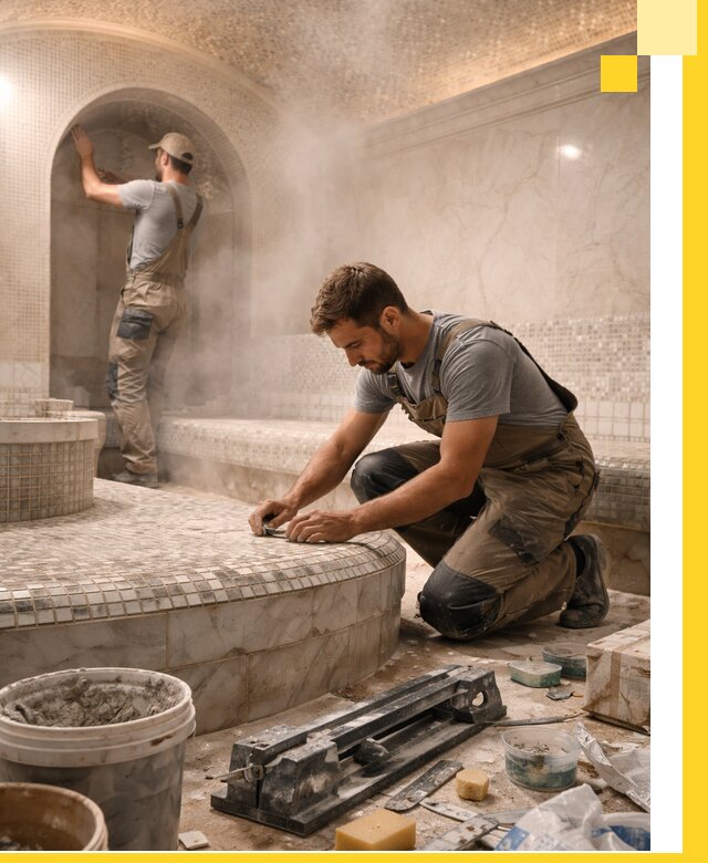 Профессиональный дизайн хамама и SPA под ключ в Камне-на-Оби