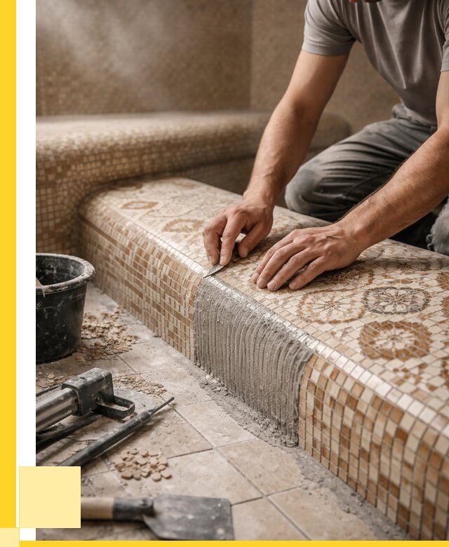 Плитка для хамама под ключ в Камне-на-Оби от 3553 р. | ЭриданКно